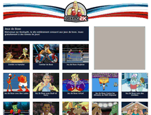 Tablet Screenshot of boxing2k.com